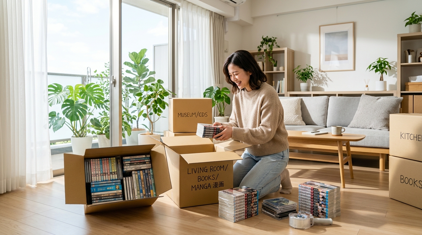 【引越し・荷物整理】本・CD・DVD・コミックをまとめて手放す選択肢|宅配買取「ざうるす」の特徴と利用時の注意点を客観解説