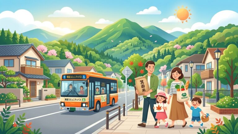 【2026年最新】箕面市のおトクな独自制度＆大阪府「お米クーポン」完全申請ガイド！高校生医療費1日500円やゆずるバス活用術まで