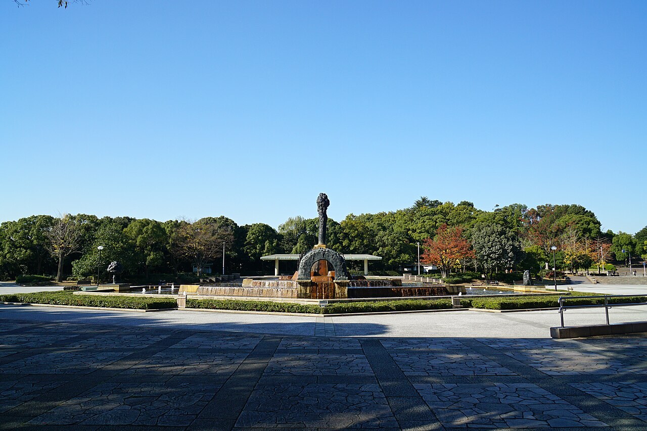 日本の都市公園100選・服部緑地の緑豊かな風景